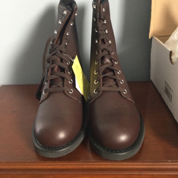 WORK AMERICA Men’s Leather Boots …new in box - Picture 2 of 6